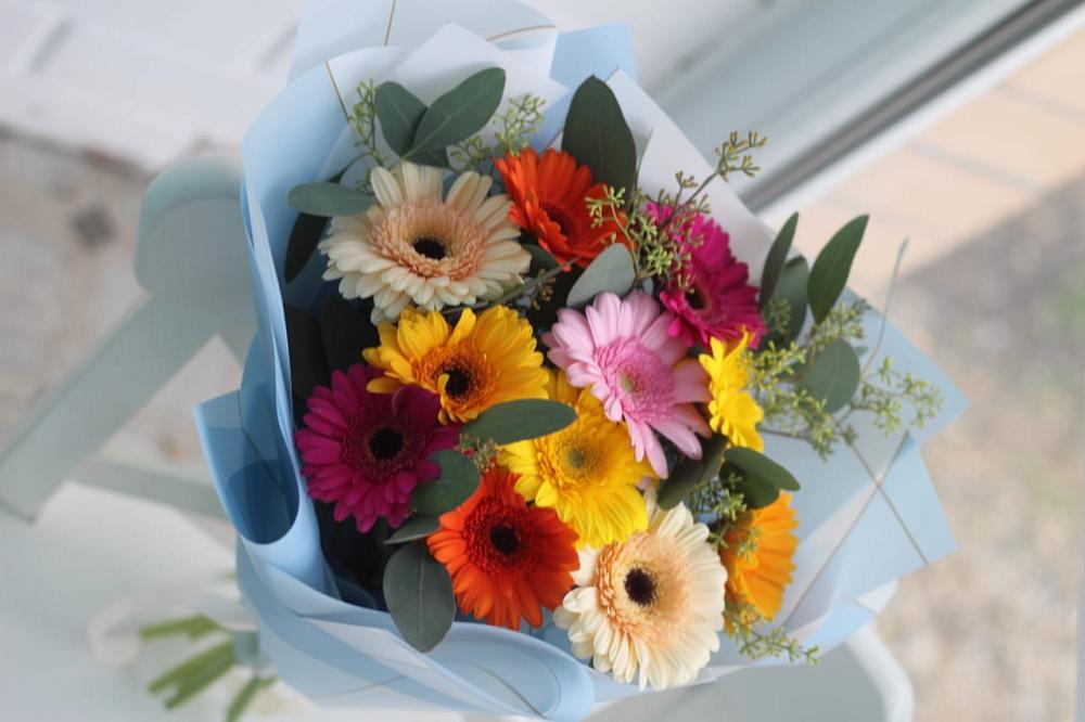 Букет цветов из: Герберы в Гаспре