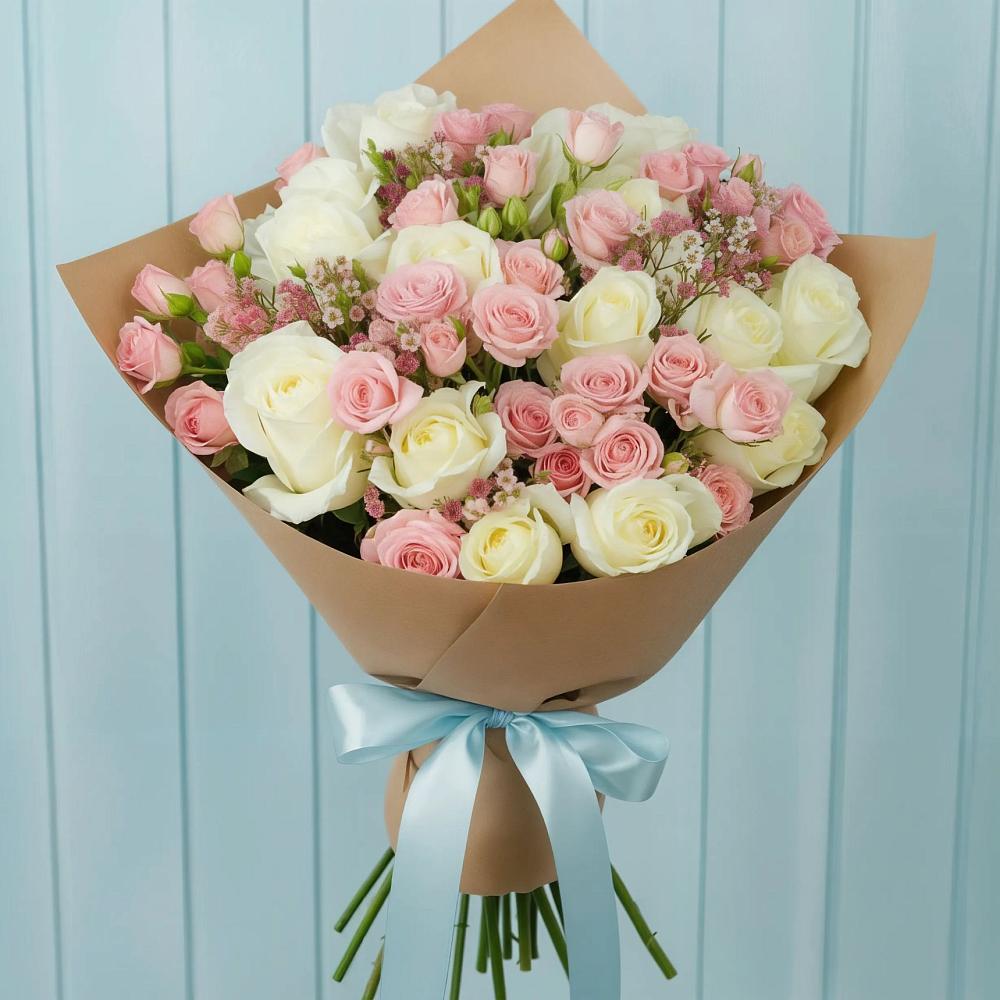 Букет цветов из: Розы в Гаспре