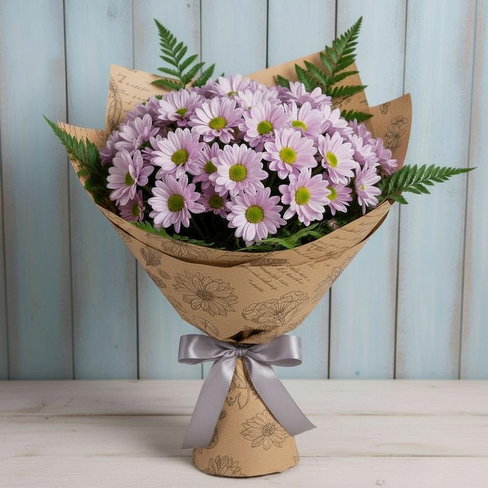 Букет цветов из: Хризантемы в Гаспре