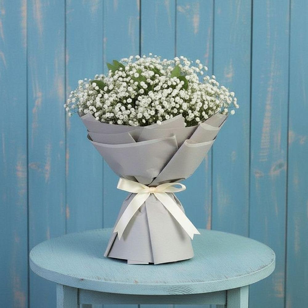 Букет цветов из: Гипсофила в Гаспре