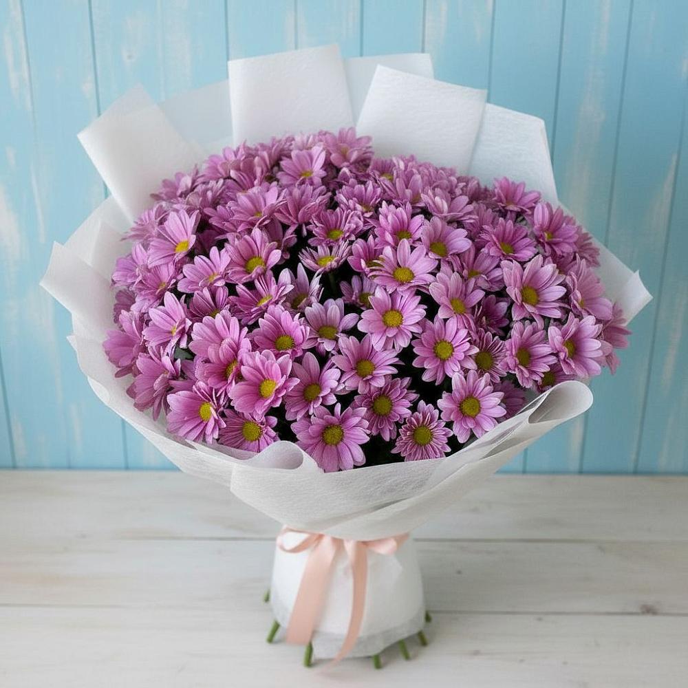 Букет цветов из: Хризантемы в Гаспре