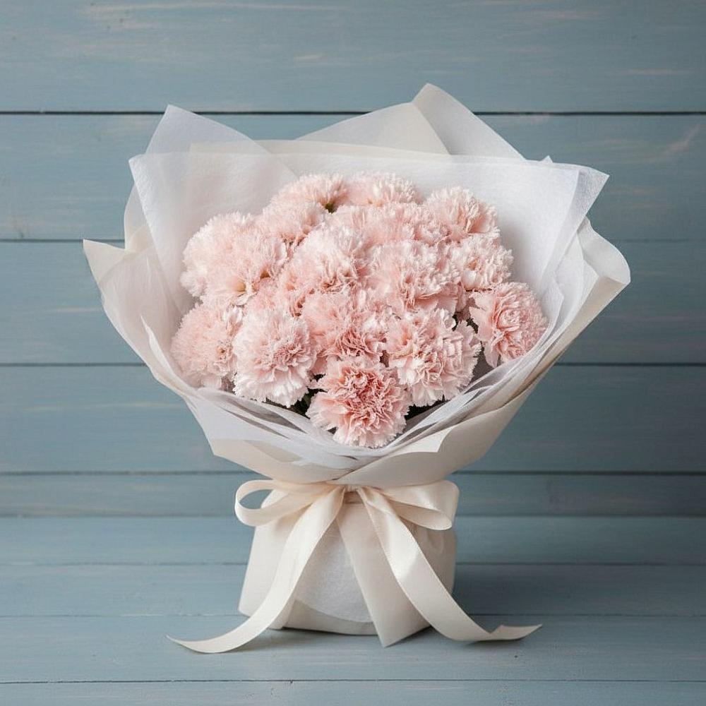 Букет цветов из: Гвоздики в Гаспре