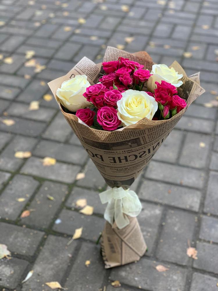 Букет цветов из: Розы в Гаспре