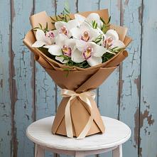 Букет цветов из:  Орхидеи и Розы в Гаспре